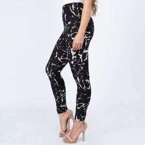 High Rise Pull-On Leopard Printed Leggings